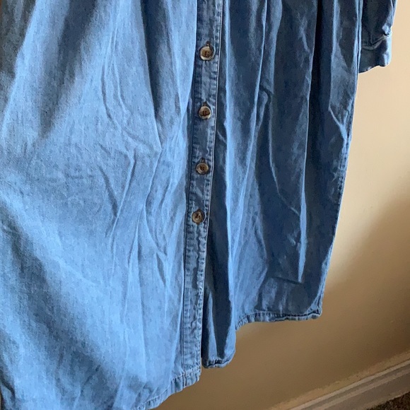 Vintage Chorus Blues Denim Maxi Dress - Picture 3 of 13
